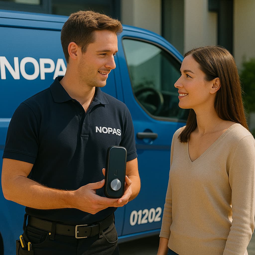 Smart Lock, NOPAS locksmith in Poole & Dorset